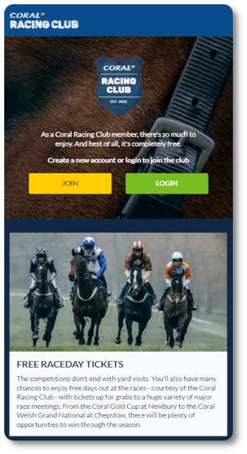 coral horse racing online betting.